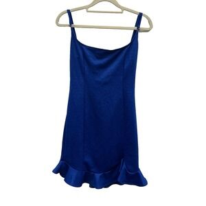 strapless open back dress Violet Formal Glitter Sequin Mermaid Dress main image 1
